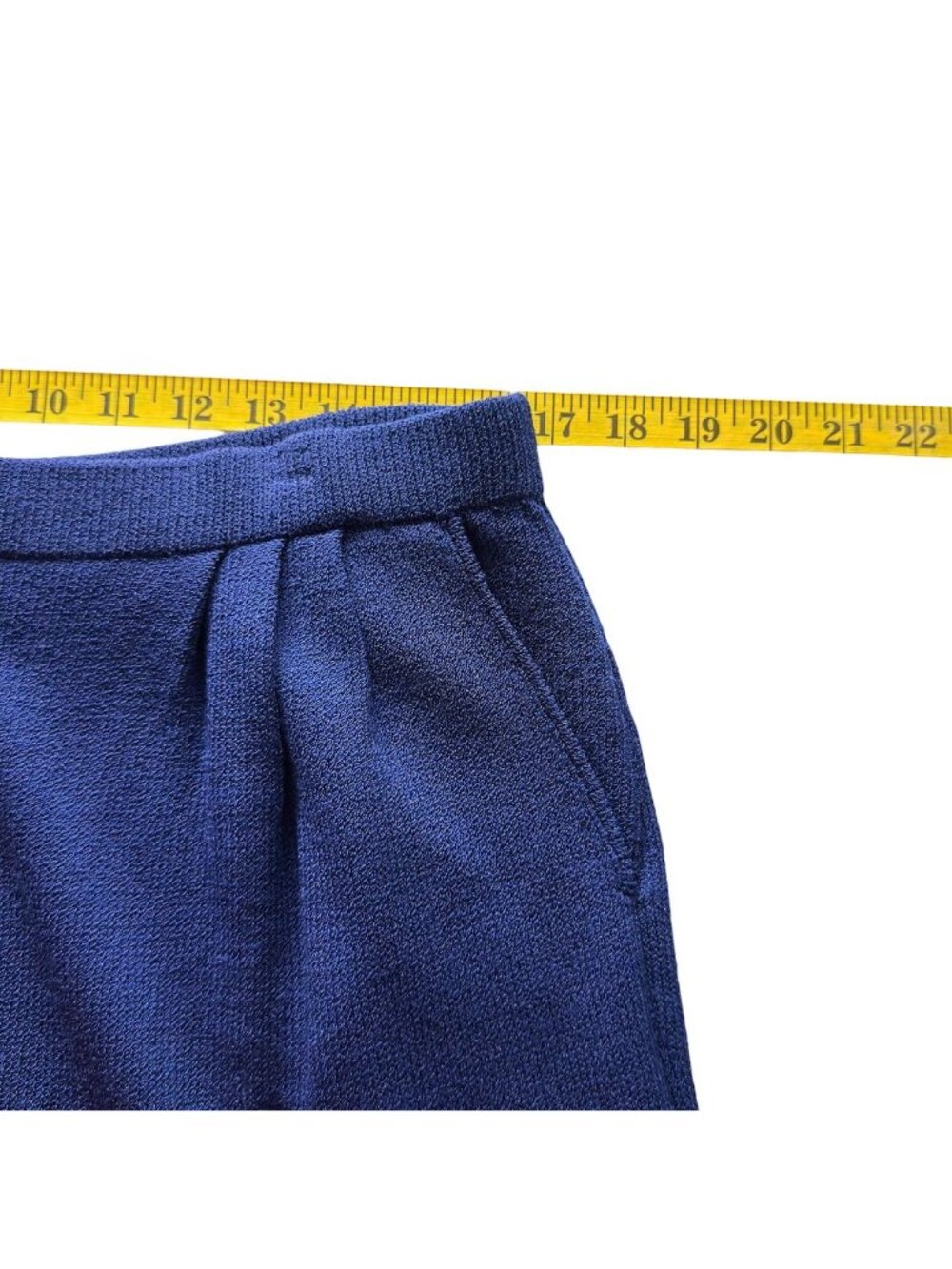 St. John Pants Only Size 10 Marie Gray Collection Royal Blue Sant - Picture 9 of 12